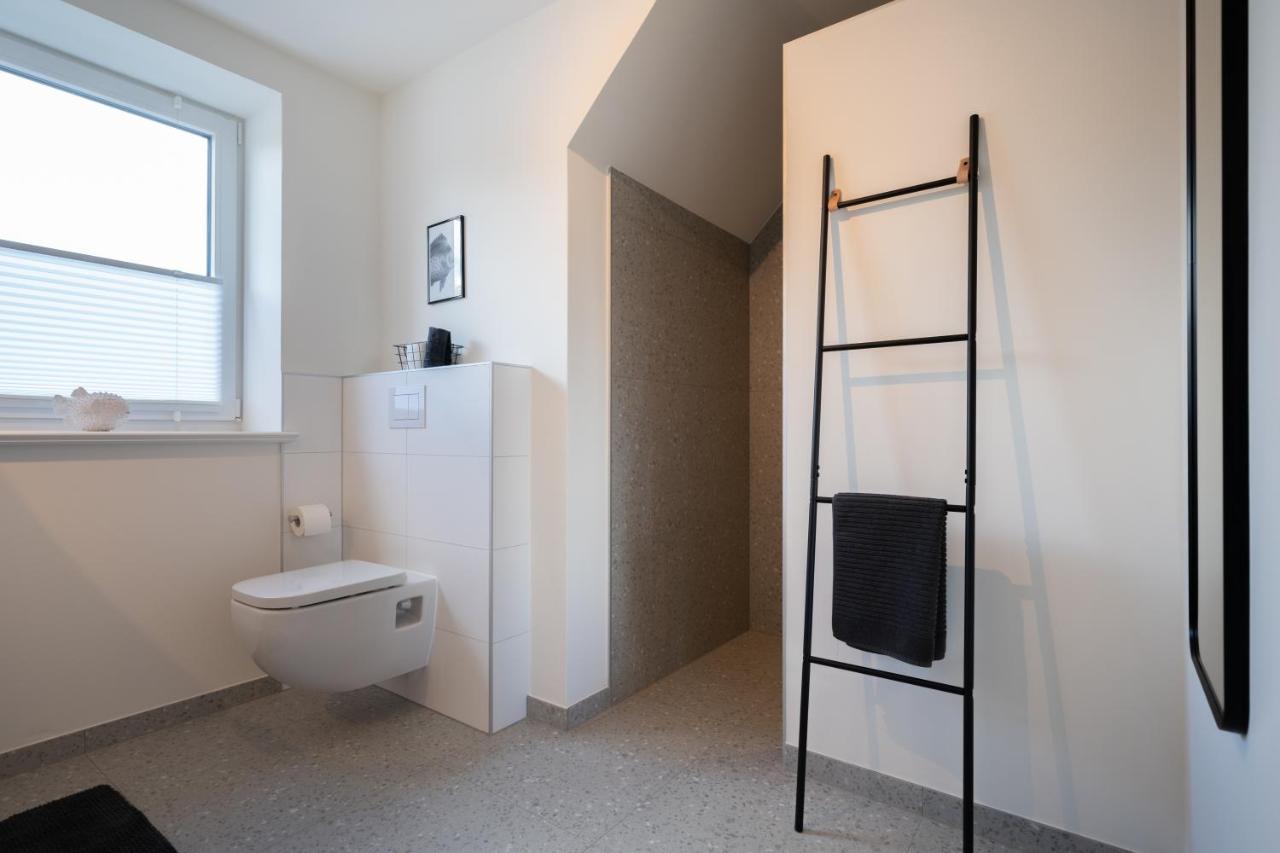 Moderne Kuestenbutze In Nordseenaehe Mildstedt Exteriör bild